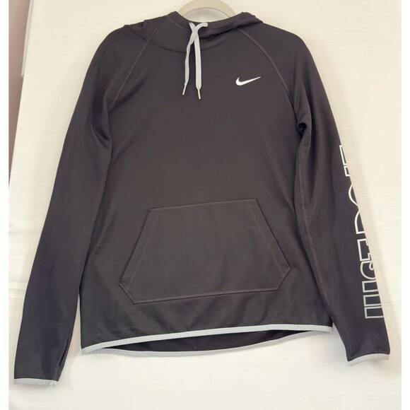 Nike Other - Nike Dri-Fit Men's Black Workout‎ Hooded Pullover Activewear Size Medium